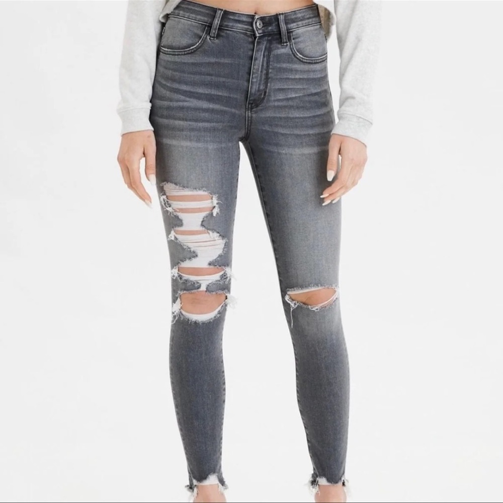High Rise American Eagle Jeans